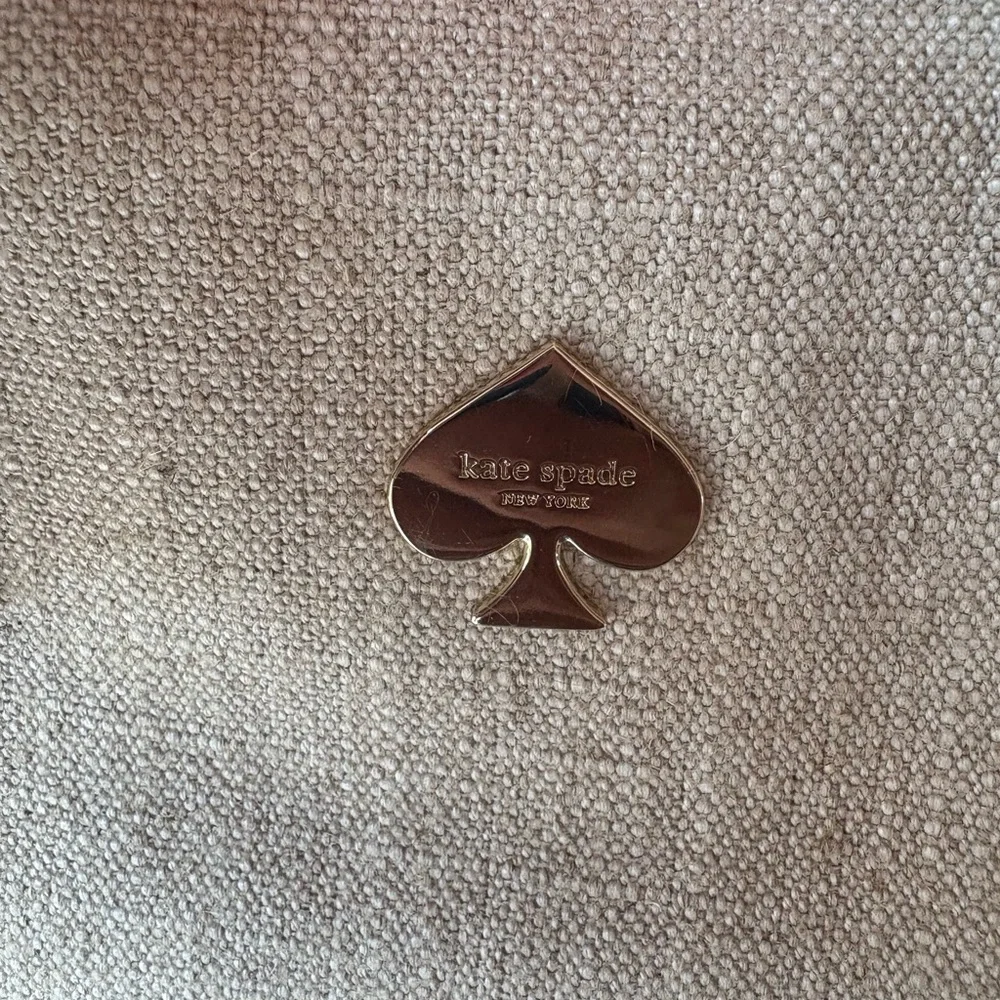 Kate Spade Cream and Blue Satchel with Structured Design - Picture 11 of 11